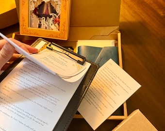 Detective Mystery Box, Murder Mystery Kit, Immersive Case File Game, Interactive Story Experience