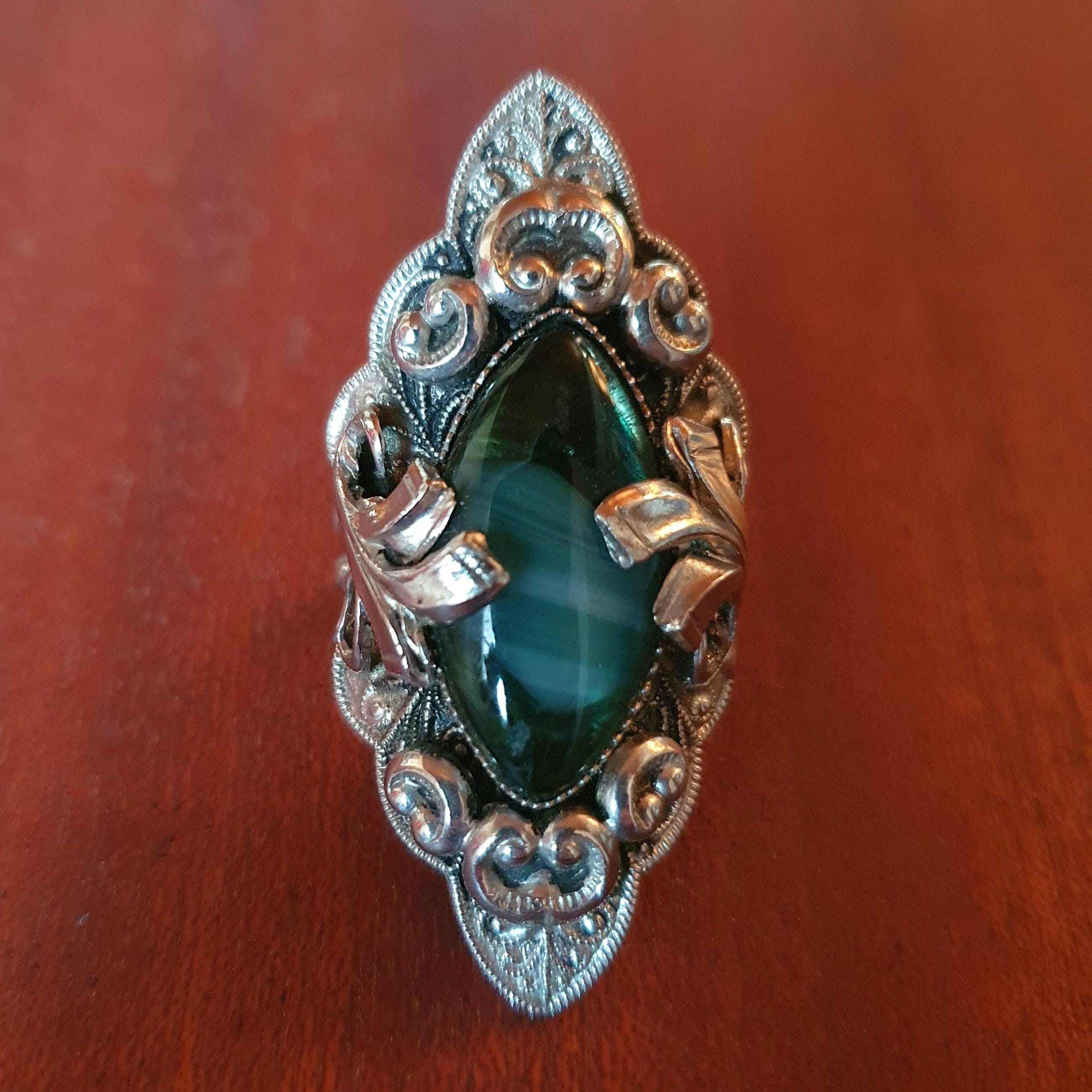 Bague Fantaisie Vintage Taille 51 - Bijou Rétro élégant - Occasion