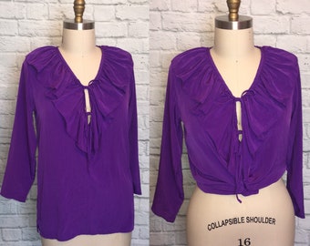 low cut peasant blouse