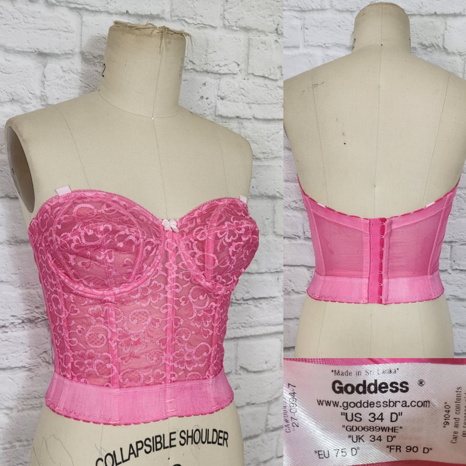 Vintage Pink Lace Up Corset Bustier Lingerie For Women Plus Size Burlesque  Costume For Halloween And Special Occasions Style X0823 From  Yyysl_designer, $12.23