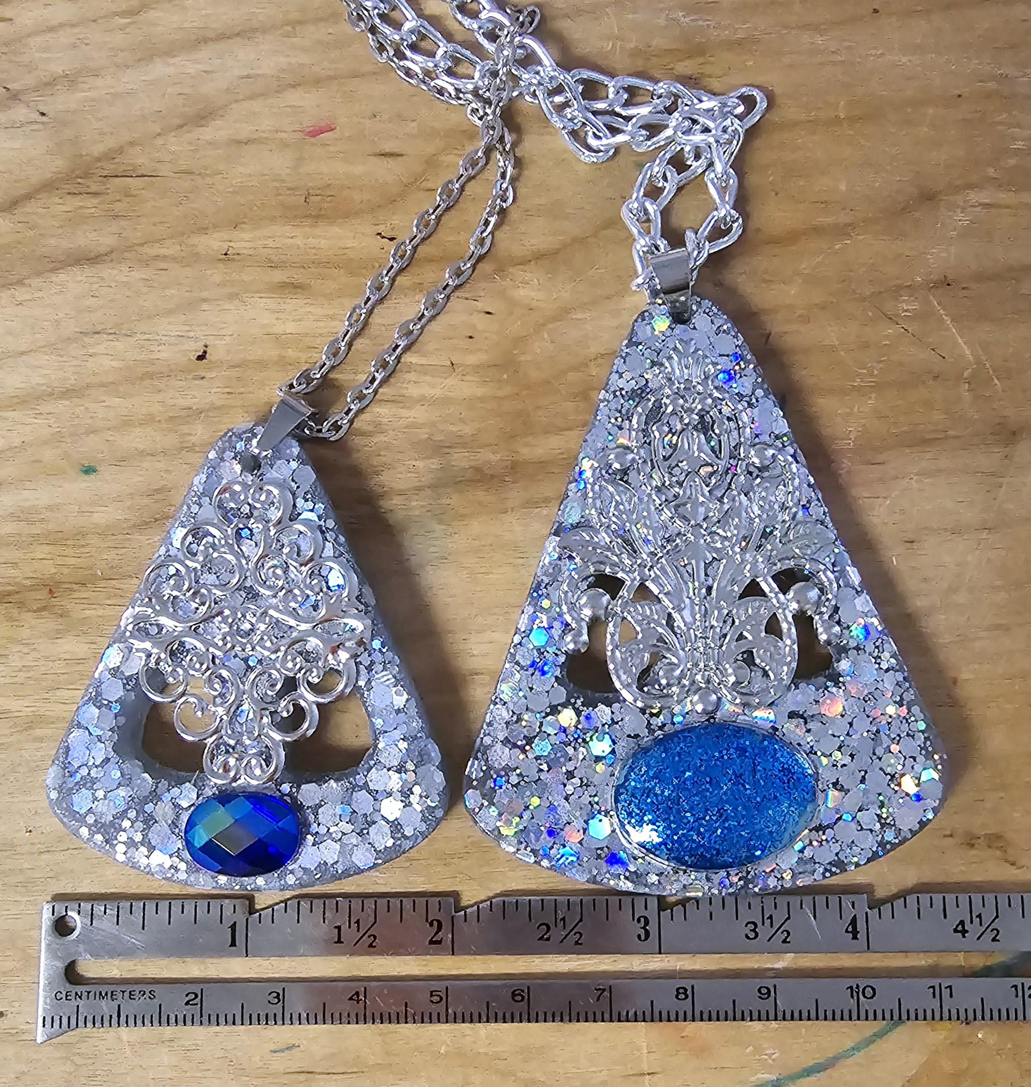 Teen-age Witch, Resin Pendant Necklace, Louise Amulet Witch