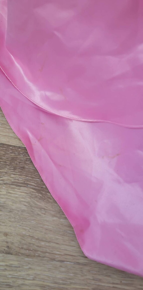 00s Bubblegum pink glitter Prom Dress Strapless SZ M/ - Gem