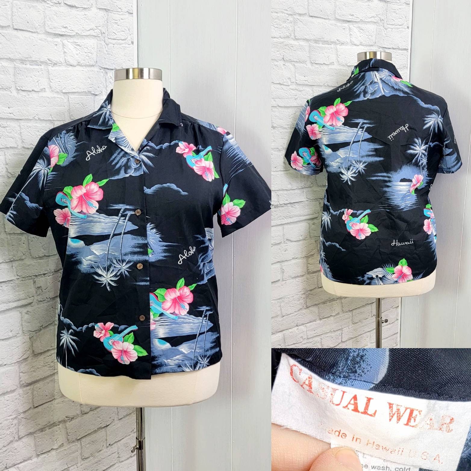 Hawaiian Shirt Pink - Etsy オンライン直接配達 hawaii様①専用ページ pink ファッション雑貨