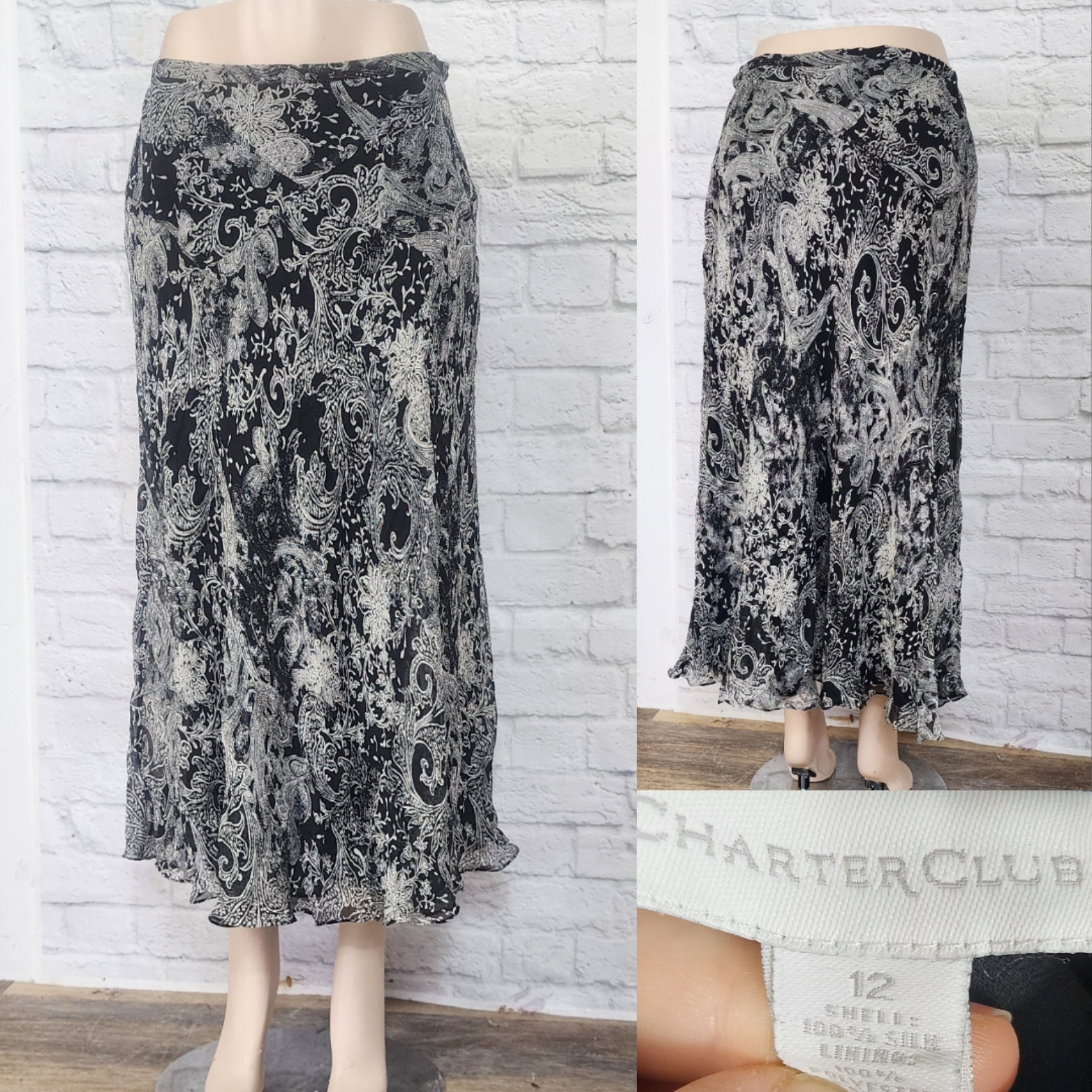 【HI FI FNK】(W) Hippie Checked Skirt 71-WfQPsqaL._UY1000_.jpg