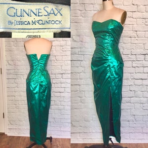 etsy 80s prom dress