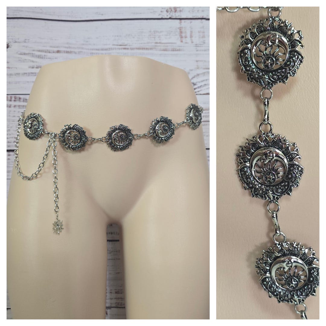 U Pick! Chain Belts Y2K, 70s, 80s 90s Gold Silver Gold Brass