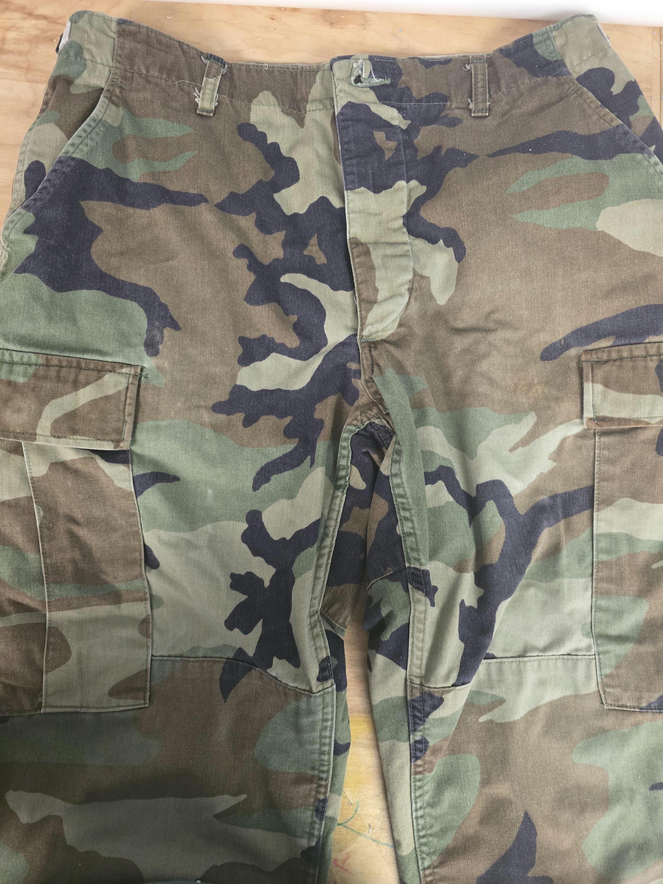 Camo Pants All Sizes 80s 90s Cargo Pants Camouflage Combat Camo Pants All Sizes 80s 90s Cargo Pants Camouflage Combat