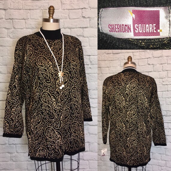 Gold tunic sweater 2025