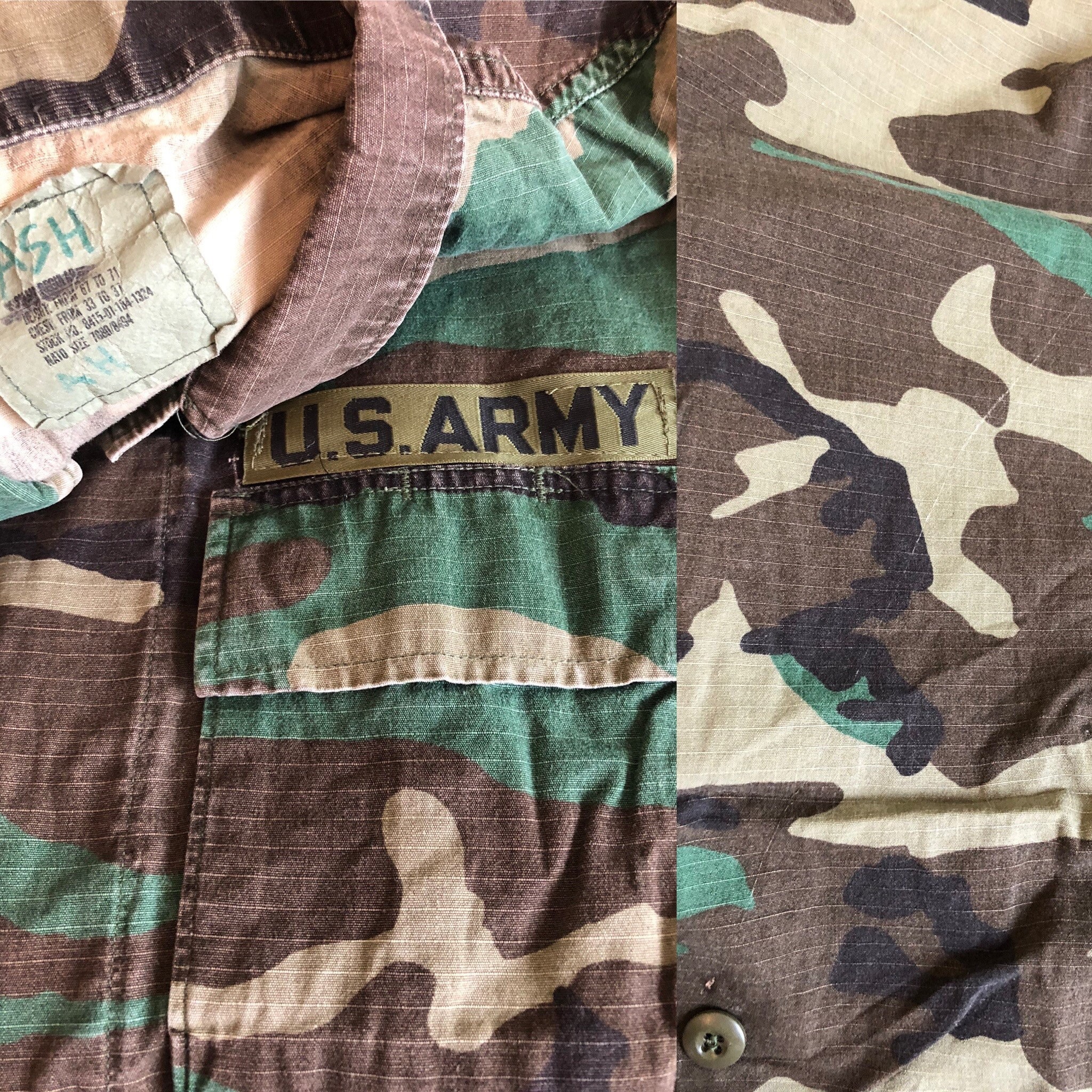 All Sizes Camo Jacket Vintage Army Marines Army Air Force