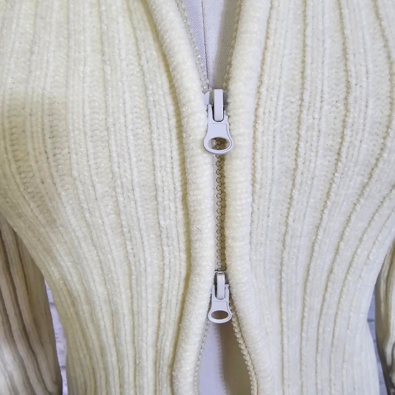 90s/y2k Double Zipper Sweater, Women