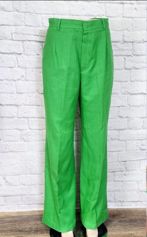 green emerald velvet dress Trina Turk Daydream Pant, 2 / Green main image 0