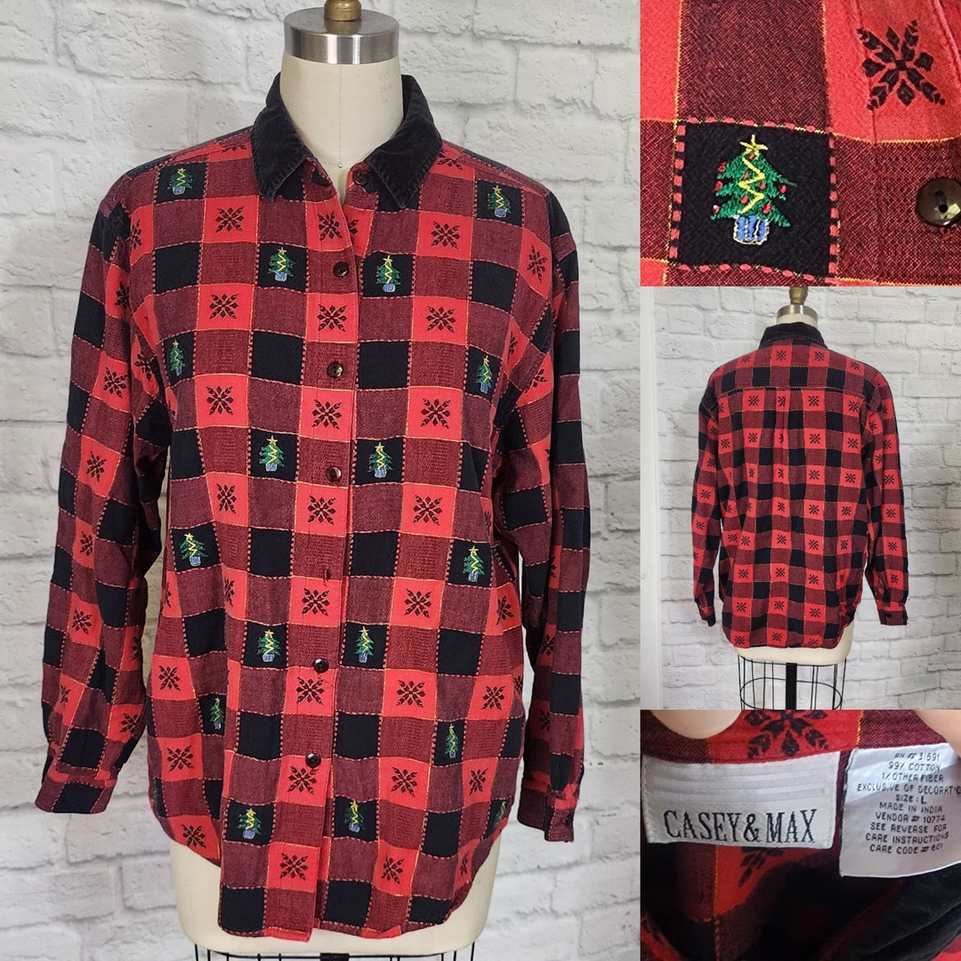 U Pick You Choose 90s Christmas Button up Shirts. All Sizes