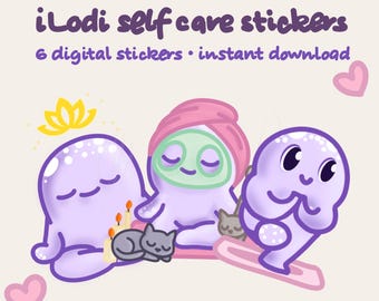 Soft & Cozy ilodi – Adesivi digitali per la cura di sé Lite