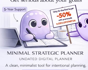 Life Balance Digital Planner / Finanza strategica, abitudini, monitoraggio degli obiettivi (PDF senza data)