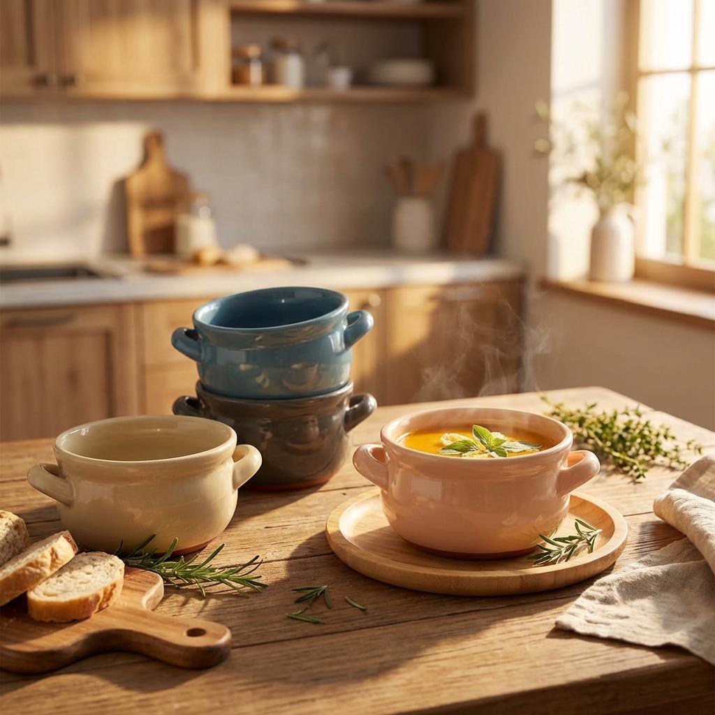 Large Soup Bowls Coffee Mug With Handle, Ceramic Cereals Soup Mug