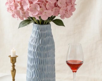 Ceramic Vases - Matte Glaze Minimalist Bottle & Jug Shapes in Multiple Sizes