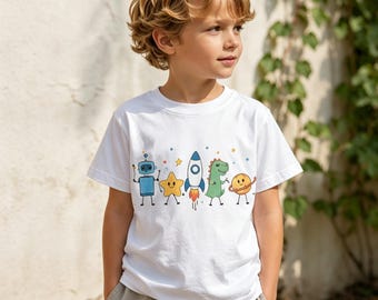 Personalisierter Schulanfang Shirt, Benutzerdefinierte Kinder Name T Shirt, Erster Schultag T-Shirt, Vorschul Kindergarten Geschenk
