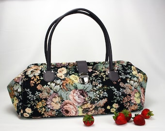 Carpet bag, Mary Poppins bag, Overnight bag, Carpet bag luggage, Travel bag, Carry-on bag, Computer bag