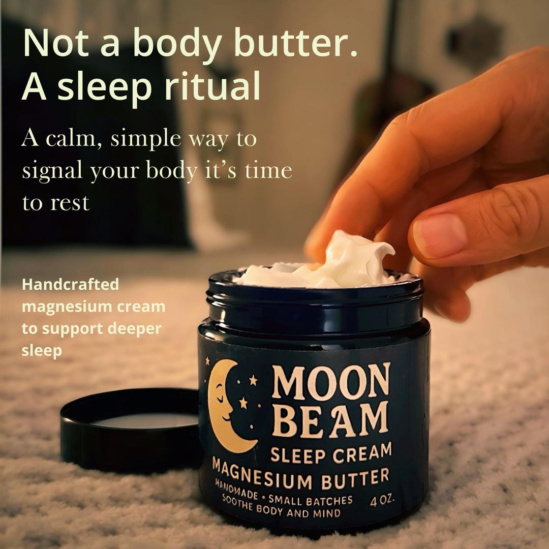 Magnesium Sleep Cream for Deep Relaxation / Calms Nervous System ...