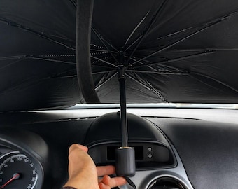 Car Windshield Sun Shade Umbrella UV Protection Foldable Heat Insulation Cover