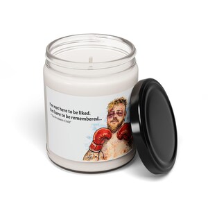 Jake Paul Problem Child Boxing Meme Candle, Scented Dorm Decor image 3