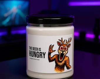99 Nights in the Forest Roblox Horror Candle, Gamer Gift, Dorm Decor (12 oz)