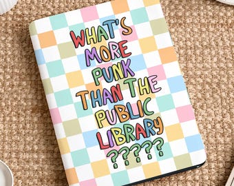 Funda para Kindle "Qué es más punk que la biblioteca pública", funda divertida para Kindle "Ideal para lectores", Paperwhite 5/6/7, Kindle 10/11/12.ª generación