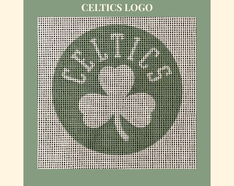 Boston Celtics - Needlepoint Canvas