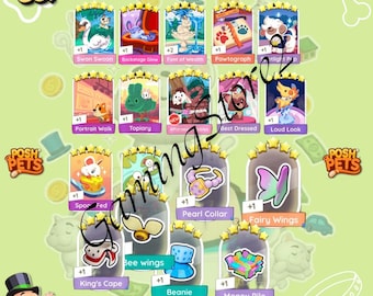 Monopoly Go 5 Stars All Stickers Available Post Pets Instant - Delivery