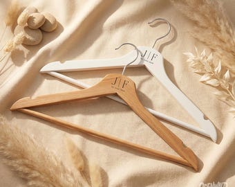 Gepersonaliseerde trouwhangers | Hangers voor bruid en bruidegroom met gravure | Bruid, bruidsmeisje, bruidegroom, getuige | Cadeau voor de voorbereiding