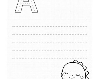 Hojas de trabajo para evaluar el alfabeto de la A a la Z / Repaso para preescolar y jardín de infantes / 65 imprimibles sin preparación