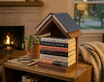 Solid Wood Book Holder