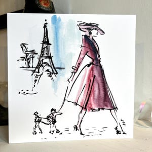 G9; Fifi und Coco; Paris; 50er Jahre Couture Hut 15 cm quadratisch; Hergestellt in Großbritannien; Frau; Tochter;Schwester;Kollegin; Reisen; sammelbare Kunst