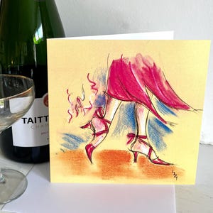 G36; "Tanzschuhe"; 20 x 30 cm; Hergestellt in UK;Pink