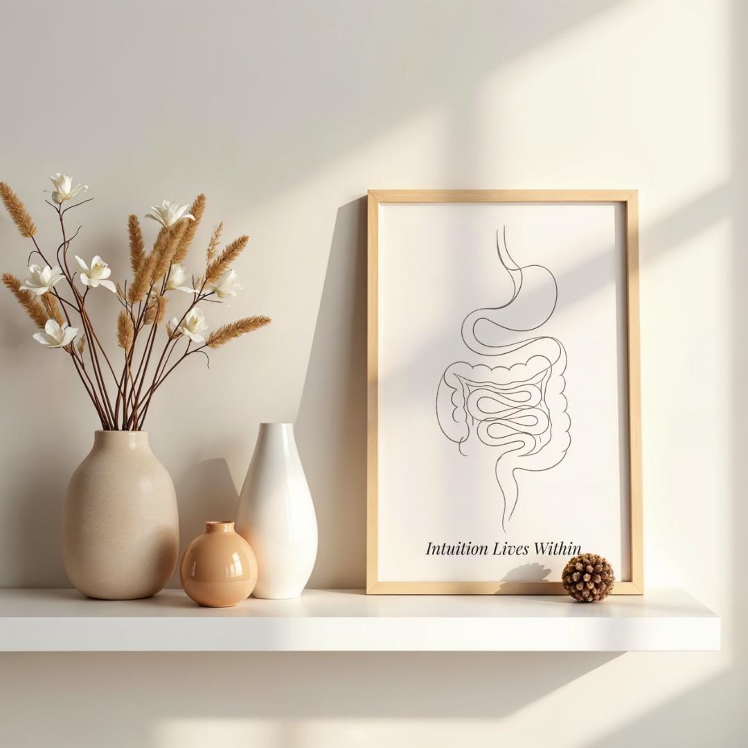 Minimal Digestive System Art Print, Medical Anatomy Poster, Instant ...