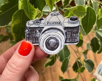 Camera brooch