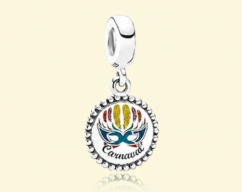 Carnaual Pendant Charm Rare S925 Birthday Gift, Bridesmaid Gift for Her
