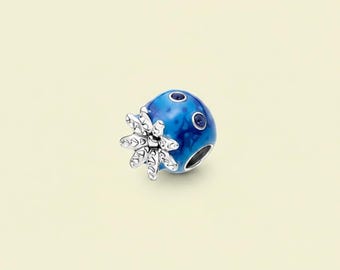 Ale Wave And Bubble Heraldic Octopus S925 Charm Birthday Gift, Bridesmaid Gift for Her