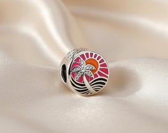 Paradise Sunset Charm Argenté S925 Bière