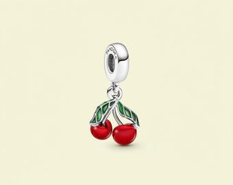 S925 Ale Cherry Pendant Birthday Gift, Bridesmaid Gift for Her