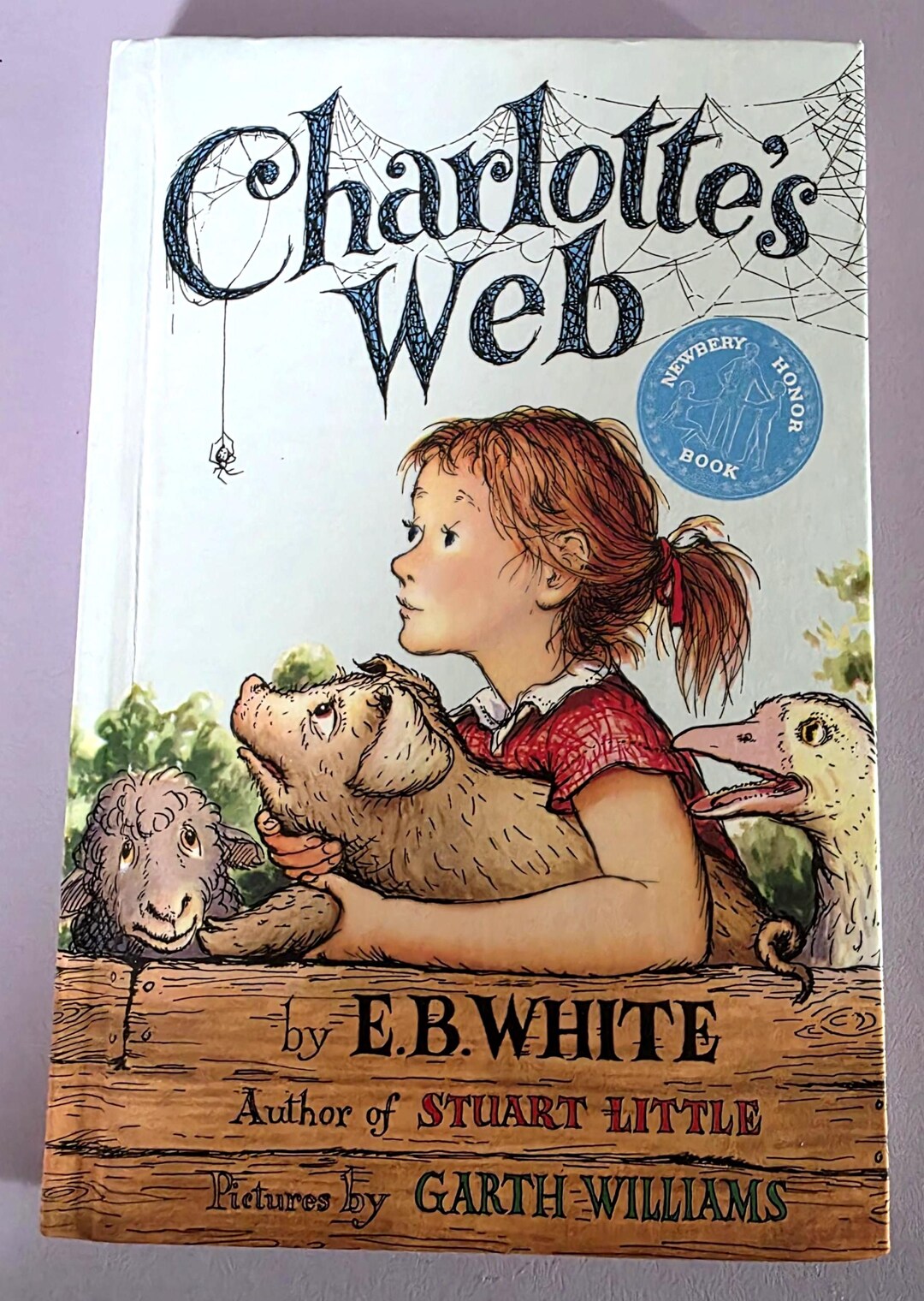 Charlotte's Web Children's Book by E.B. White (newbery Honor) - Etsy