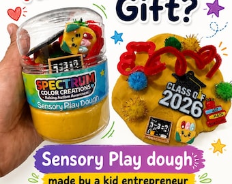 Graduation Sensory Play Dough