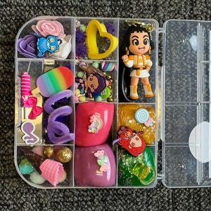 POP Inspired Play Dough Kit, Sensory Bin, Homemade Playdough,gift for kids, boy girl present, Birthday Hunter Doh Crafts ,Demon Slime Gifts bild 3