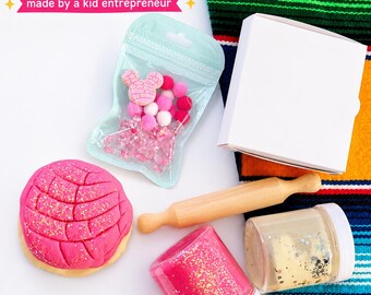 Pan Dulce Concha Sensory Play Dough