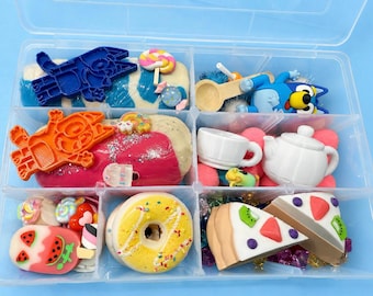 Pavlova Blue dog play Sensory Play Dough kits