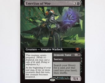 Pełnomocnik emeryta Woe – Foil/Non-Foil