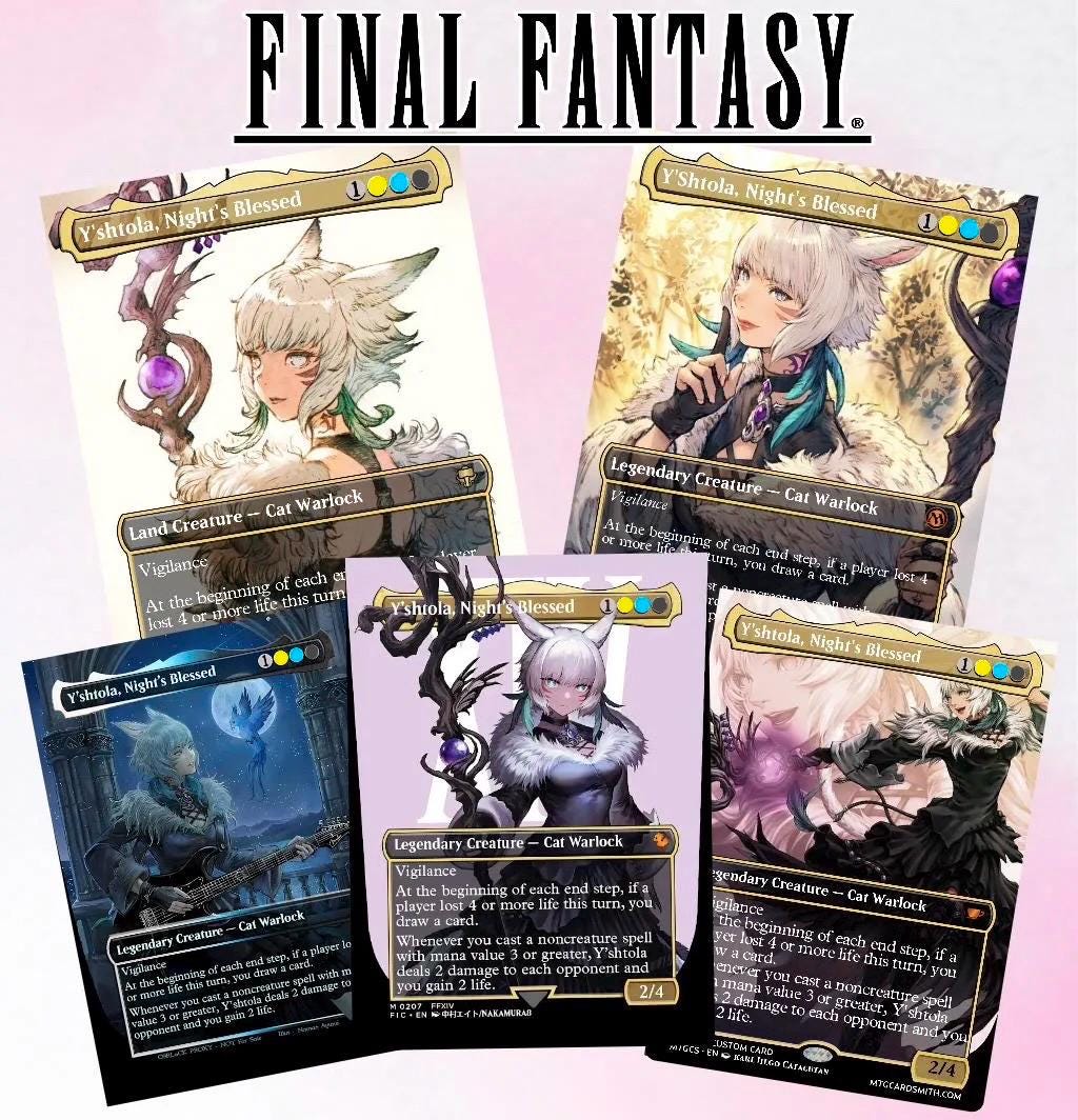mtg final fantasy proxy MTG Custom Proxy main image 1