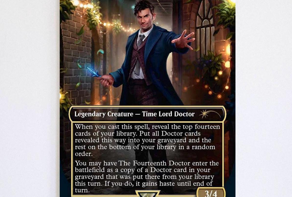The Fourteenth Doctor Mtg - Etsy