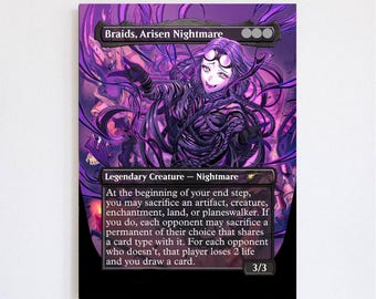Warkocze, Arisen Nightmare Anime Proxy - Folia i Non-Foil