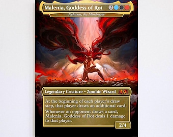 Niestandardowy Nekusar Mindrazer Proxy – Folia i Non-Foil